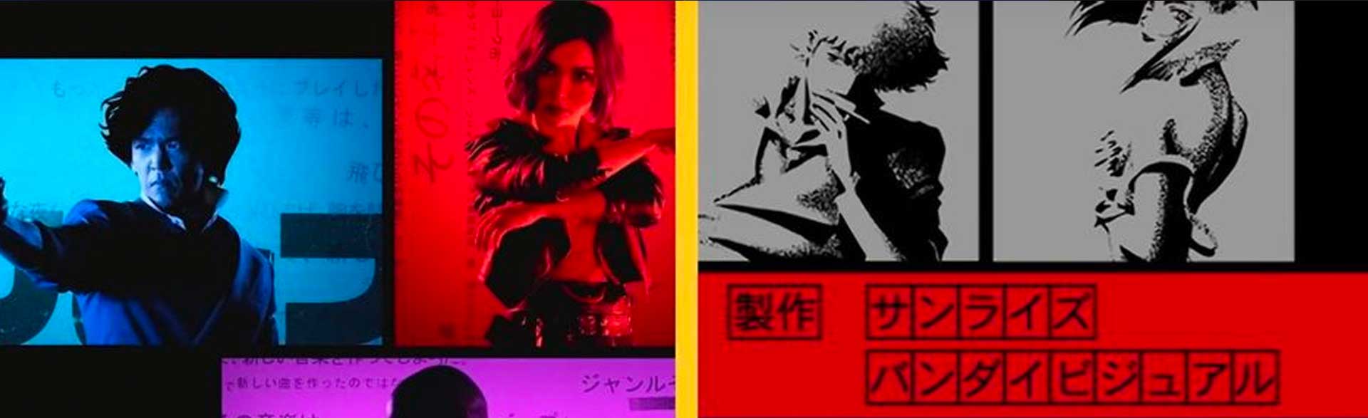 A abertura de cowboy bebop e a amálgama do motion design